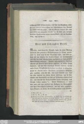 Vier und sechzigster Brief.