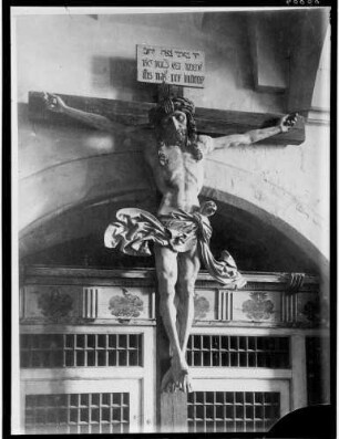 Schwaigern Evangelische Stadtkirche (ehemals Sankt Johannes Baptistkirche) Kruzifix