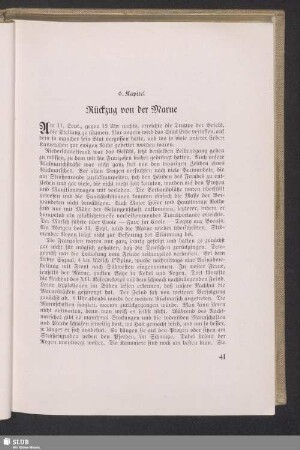 6. Kapitel. Rückzug von der Marne