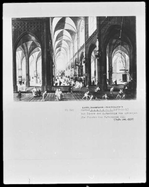 Das Innere der Kathedrale von Antwerpen
