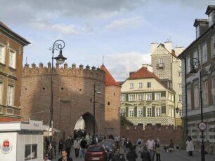 Barbakan, Warschau, Polen