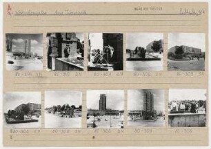 Wohnkomplex Am Tierpark. Berlin, Lichtenberg, OT Friedrichsfelde, Am Tierpark (vor 1961 Schloßstraße)/Alfred-Kowalke-Straße/Erich-Kurz-Straße/Franz-Mett-Straße/Upstallweg/Erieseering/Hans-Loch-Straße (ab 1992 Sewanstraße)