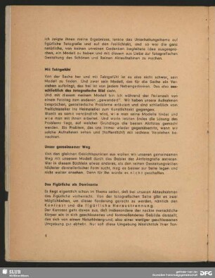 Das Figürliche als Dominante