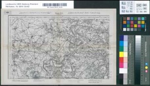 Karte von Frankreich 1:80.000. Gruppe II: Meaux 49 A. [Kartographische Abtheilung der Königl. Preuss. Landes-Aufnahme]