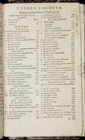I. Index Locorum.