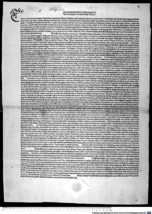 Von gottes genaden Albrecht Pfallnntzgrave bey Rhein, Hertzog in Obern und Nidern Bairn [et]c. (E)mbieten allen ... unnsern ... grues ... und thun Euch ... zuwissen. Das ... die Römisch Kaiserlich Maie. ... zu erhaltung fridens ... gebieten ... in ... ainem Mondat ..., welches ... hernachvolgt ...