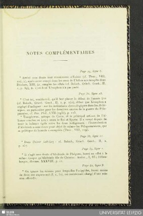 Notes complémentaires