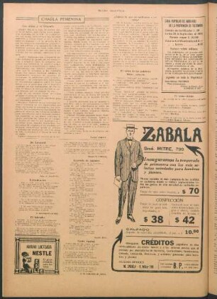 Charla femenina : Los niños y el biógrafo