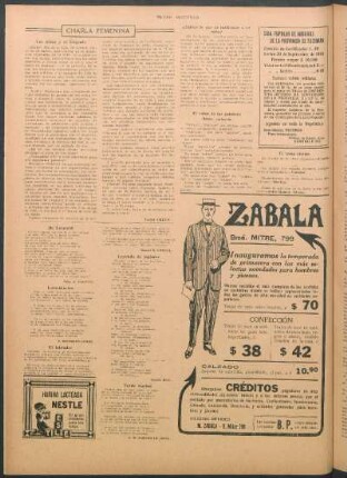 Charla femenina : Los niños y el biógrafo
