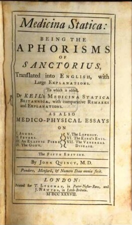 Medicina Statica