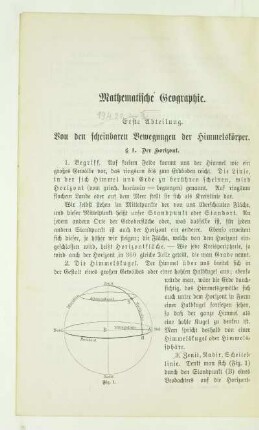 Mathematische Geographie