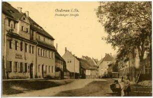 Oederan. Freiberger Straße