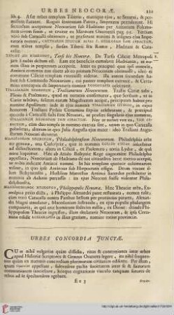 Urbes Concordia Junctae