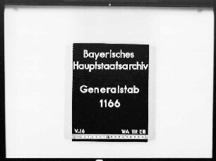 Manöver I. gegen III. bayerisches Armeekorps