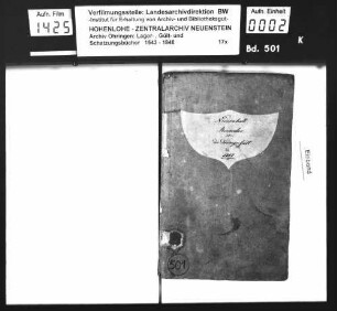 Renovatur der sog. Dörnigsgült auf der Markung Niedernhall.