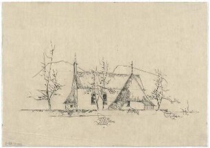 Gsaenger, Gustav; Hindelang / Allgäu (Bayern); Ev. Kirche, Umbau und Erweiterung, Orgeleinbau - Südseite (Ansicht)