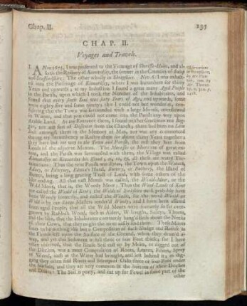 Chap. II. Voyages and Travels.