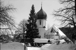 Hinterzarten: Kirche vom "Adler" aus