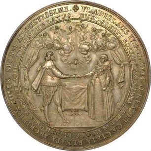 König Wladislaw IV. von Polen und Cäcilie Renate von Habsburg - Hochzeit