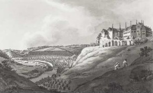 II. Prosp. Schloß Freyburg bey Naumburg