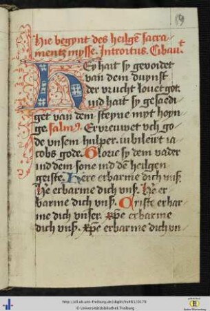 [89r - 97v] Messe vom Altarsakrament.