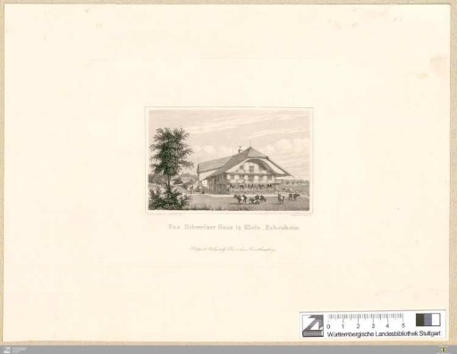 Das Schweizer Haus in Klein Hohenheim