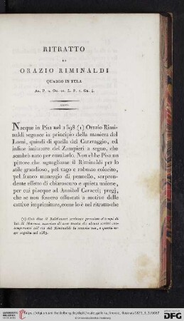 Ritratto Di Orazio Riminaldi
