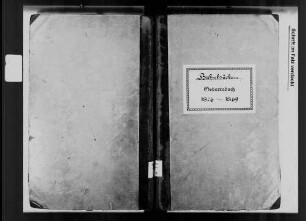 Bahnbrücken, evangelische Gemeinde: Geburtenbuch 1806-1869