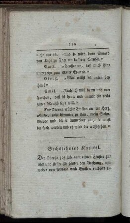 Sechszehntes Kapitel. - Letztes Kapitel.
