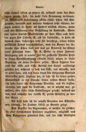 Die Epigramme des Marcus Valerius Martialis : in den Versmaßen des Originals