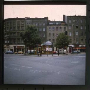 Diapositiv: Heinrichplatz, Oranienstraße, 1982