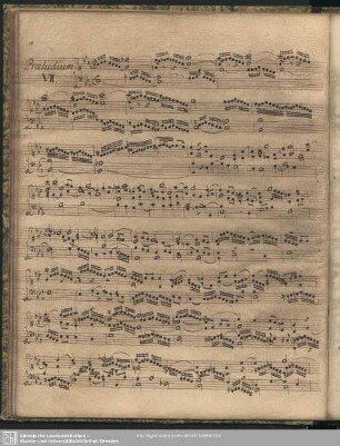 Praeludium VII... [BWV 852]
