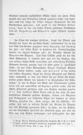 III. Die Christianisierung Wagriens.