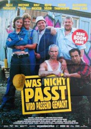 Was nicht passt, wird passend gemacht