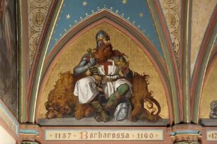 Acht Bildnisse deutscher Könige und Kaiser — Friedrich Barbarossa