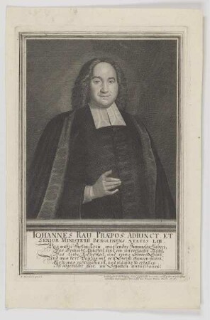 Bildnis des Iohannes Rau