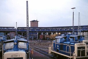 Hamburg: Wilhelmsburg: Bahnbetriebswerk