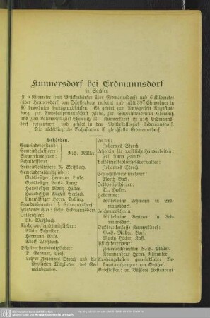 Kunnersdorf bei Erdmannsdorf