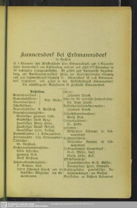 Kunnersdorf bei Erdmannsdorf