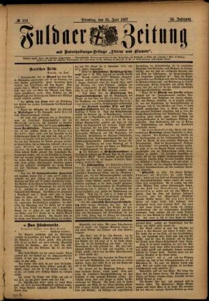 Ausgabe vom Dienstag, den 15. Juni 1897.