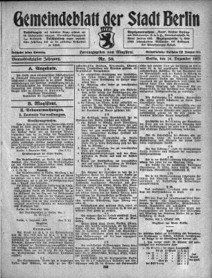 1923,50: Nr. 50, 16. Dezember 1923