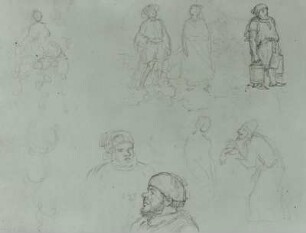 Figurenstudien: Wasserträger, Jude, Paar
