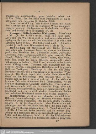 Coupon Königstein-Krippen