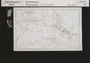 Bergwerks- und Hüttenkarte von Oberschlesien