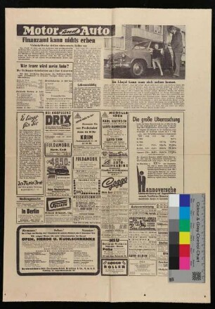 Kleiner Artikel zu Dr. Scholz - Titel : Lebensaufgabe: Schiffe bauen […] "Erfolgreichster deutscher Schiffbauer" so nennt das führende Finantblatt der Londoner City, die Financial Times, Dr. William Scholz.