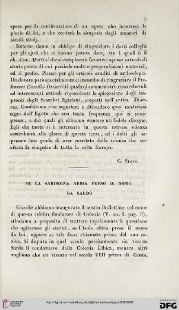Se la Sardegna abbia preso il nome da sardo
