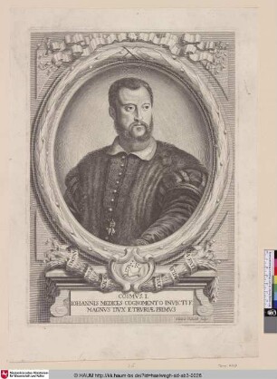 Cosmus I. [Cosimo I. de' Medici]