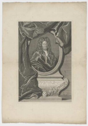 Bildnis des Godofredus Conradus Lehmannus