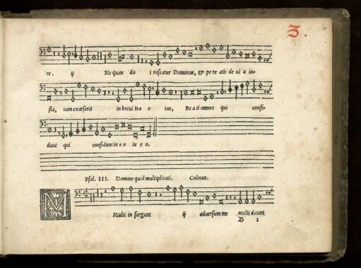 3. Domine quid multiplicati