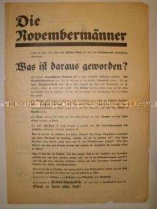 Sonderdruck der NSDAP zur Reichstagswahl am 31. Juli 1932